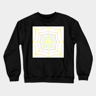 Pastel Spiderweb Crewneck Sweatshirt